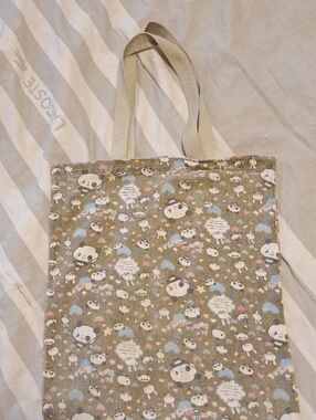 Sanrio Cartoon Panda Bunny Tote Bag